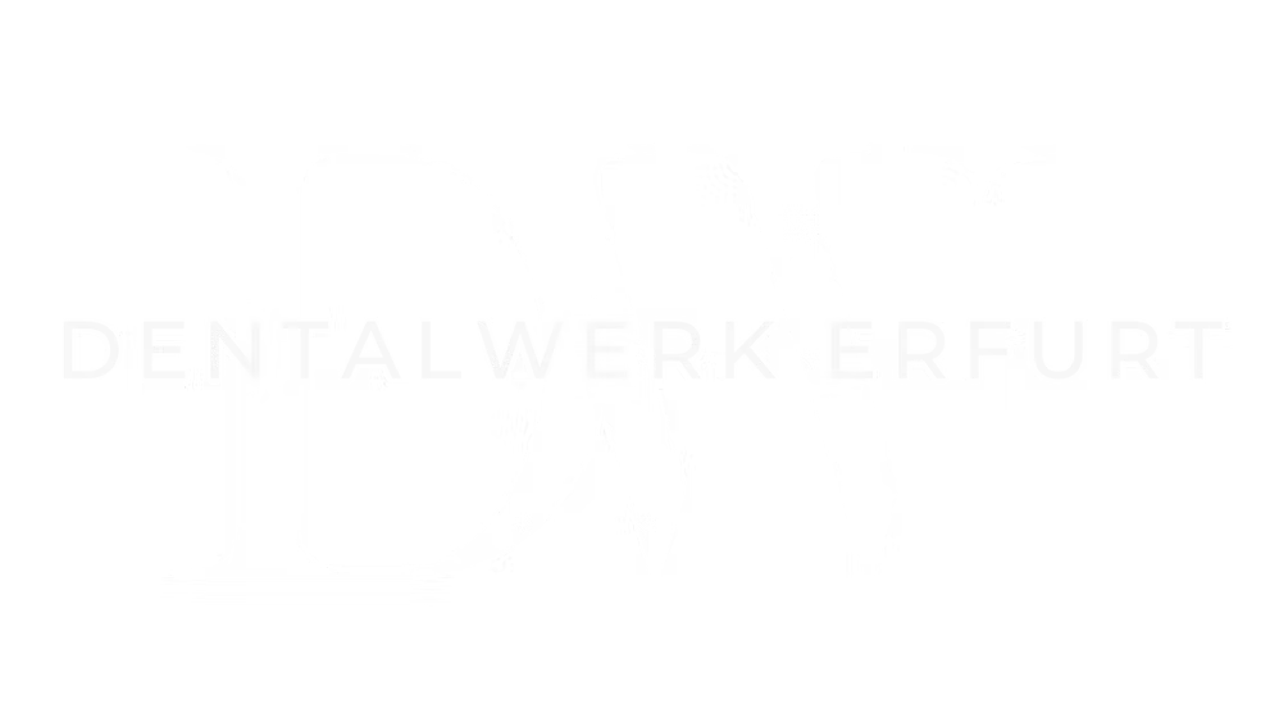 dentalwerk Erfurt logo weiß